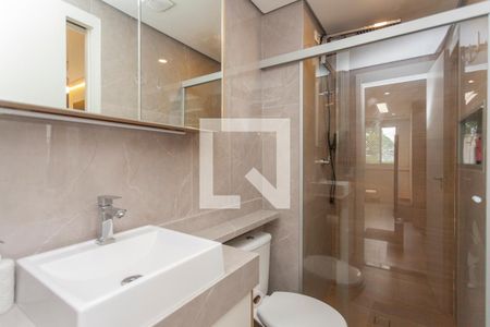 Banheiro da Suíte de apartamento à venda com 2 quartos, 34m² em Socorro, São Paulo