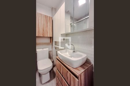 Banheiro da Suíte de kitnet/studio para alugar com 1 quarto, 35m² em Vila Mariana, São Paulo