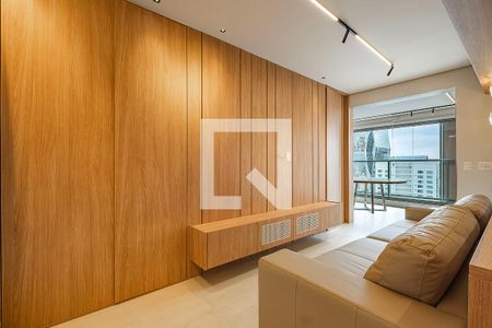 Sala/Cozinha de apartamento à venda com 2 quartos, 71m² em Pinheiros, São Paulo