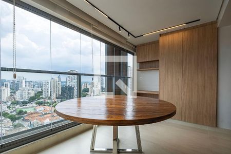 Sala/Cozinha - Varanda de apartamento à venda com 2 quartos, 71m² em Pinheiros, São Paulo