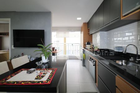 Sala/Cozinha de apartamento à venda com 2 quartos, 44m² em Centro, Diadema