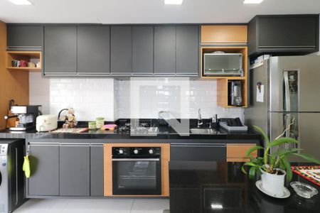 Sala/Cozinha de apartamento à venda com 2 quartos, 44m² em Centro, Diadema