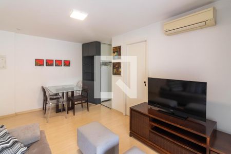 Sala de apartamento para alugar com 1 quarto, 43m² em Vila Nova Conceição, São Paulo