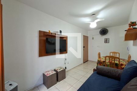 Sala de apartamento para alugar com 1 quarto, 44m² em Cidade Ocian, Praia Grande