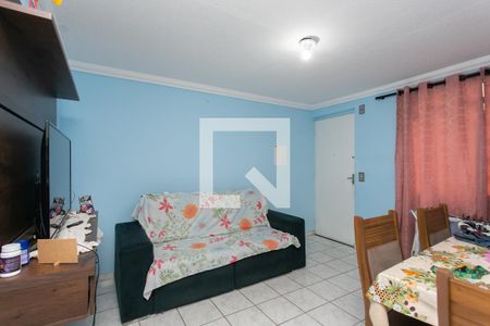 Sala  de apartamento à venda com 2 quartos, 52m² em Conjunto Residencial José Bonifácio, São Paulo