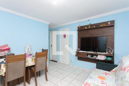 Sala  de apartamento à venda com 2 quartos, 52m² em Conjunto Residencial José Bonifácio, São Paulo