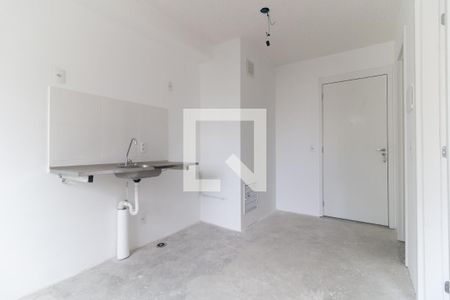 Cozinha  de apartamento para alugar com 1 quarto, 25m² em Jardim Santa Emilia, São Paulo