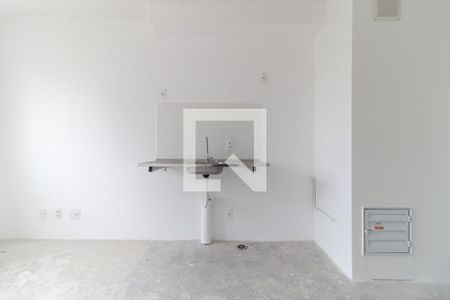 Cozinha  de apartamento para alugar com 1 quarto, 25m² em Jardim Santa Emilia, São Paulo