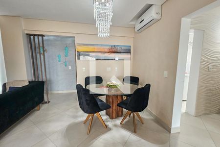 Sala de apartamento para alugar com 3 quartos, 133m² em Balneario Guarujá, Guarujá