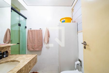 Banheiro de kitnet/studio à venda com 1 quarto, 35m² em República, São Paulo