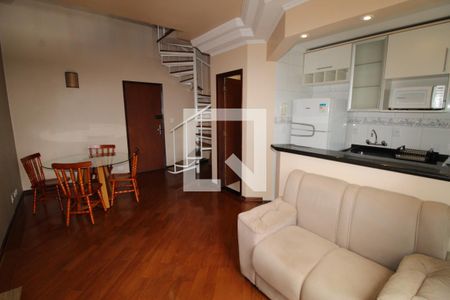 Sala de apartamento para alugar com 1 quarto, 60m² em Centro, São José dos Campos