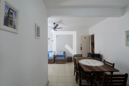 Sala de apartamento para alugar com 2 quartos, 80m² em Loteamento Joao Batista Juliao, Guarujá