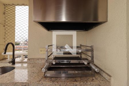 Varanda Gourmet - Churrasqueira de apartamento para alugar com 3 quartos, 128m² em Centro, Santo André
