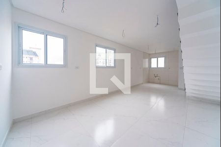 Sala de apartamento à venda com 2 quartos, 120m² em Campestre, Santo André