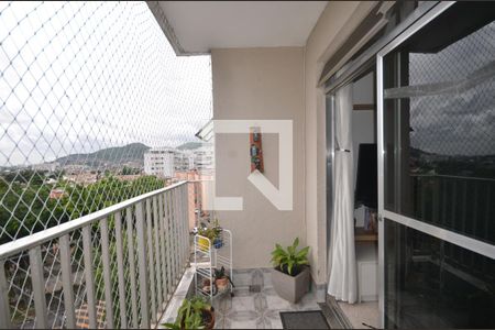 Varanda da Sala de apartamento para alugar com 2 quartos, 76m² em Vila Valqueire, Rio de Janeiro