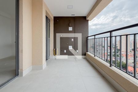Varanda da Sala de apartamento à venda com 3 quartos, 59m² em Ipiranga, São Paulo