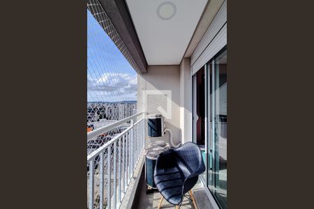 Varanda da Suíte de apartamento para alugar com 3 quartos, 127m² em Vila Anastácio, São Paulo