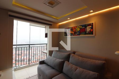 Sala  de apartamento para alugar com 2 quartos, 49m² em Bairro dos Casa, São Bernardo do Campo