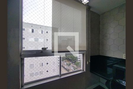 Varanda da Sala de apartamento à venda com 2 quartos, 50m² em Utinga, Santo André
