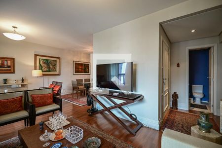 Sala de apartamento à venda com 4 quartos, 195m² em Vila Andrade, São Paulo