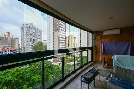 Varanda 1 de apartamento à venda com 4 quartos, 195m² em Vila Andrade, São Paulo