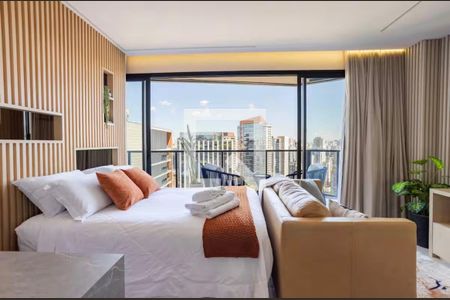 Quarto de apartamento à venda com 1 quarto, 46m² em Vila Olímpia, São Paulo