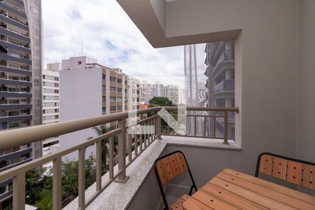 Varanda de apartamento para alugar com 1 quarto, 29m² em Perdizes, São Paulo