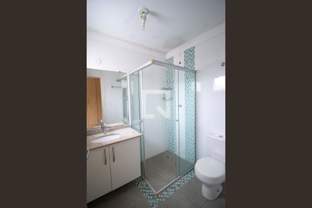 Banheiro da Suíte  de casa de condomínio para alugar com 3 quartos, 105m² em Alto da Boa Vista, Sorocaba