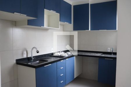 Sala/Cozinha de apartamento à venda com 2 quartos, 69m² em Parque das Nações, Santo André