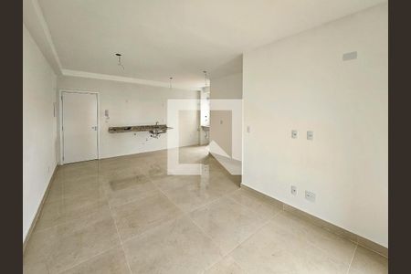 Sala/Cozinha de apartamento à venda com 3 quartos, 69m² em Parque das Nações, Santo André