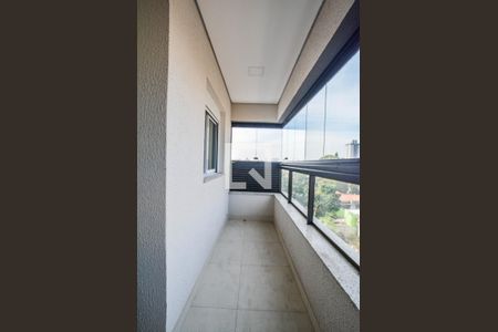 Varanda da Sala de apartamento à venda com 2 quartos, 69m² em Parque das Nações, Santo André