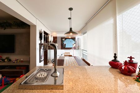 Sacada de apartamento à venda com 3 quartos, 116m² em Baeta Neves, São Bernardo do Campo