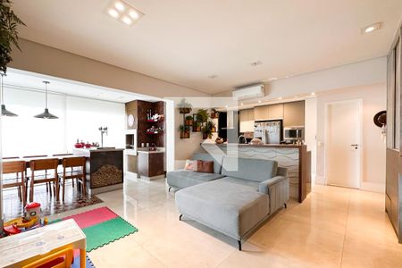 Sala de apartamento à venda com 3 quartos, 116m² em Baeta Neves, São Bernardo do Campo