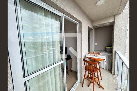 Varanda da Sala de apartamento para alugar com 2 quartos, 52m² em Marechal Hermes, Rio de Janeiro