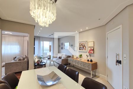 Sala de apartamento à venda com 3 quartos, 123m² em Nova Petrópolis, São Bernardo do Campo