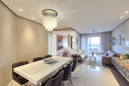 Sala de apartamento à venda com 3 quartos, 123m² em Nova Petrópolis, São Bernardo do Campo