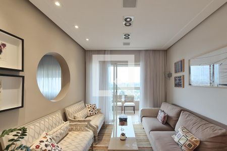 Sala de apartamento à venda com 3 quartos, 123m² em Nova Petrópolis, São Bernardo do Campo