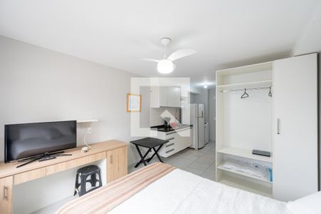 Sala/Quarto de kitnet/studio para alugar com 1 quarto, 24m² em Vila Clementino, São Paulo