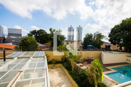 Vista da varanda gourmet de apartamento à venda com 2 quartos, 67m² em Vila Gilda, Santo André