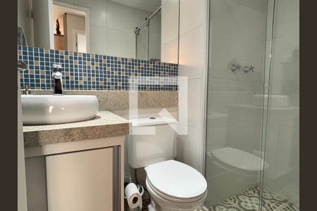 Banheiro Social de apartamento à venda com 2 quartos, 60m² em São Judas, São Paulo