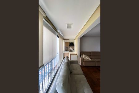 Varanda da Sala de apartamento à venda com 2 quartos, 77m² em Alto da Mooca, São Paulo