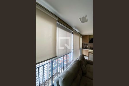 Varanda da Sala de apartamento à venda com 2 quartos, 77m² em Alto da Mooca, São Paulo