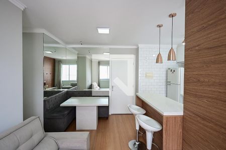 Sala de apartamento para alugar com 2 quartos, 49m² em Parque Reboucas, São Paulo