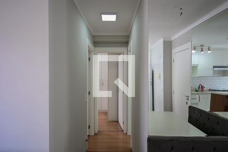 Corredor de apartamento para alugar com 2 quartos, 49m² em Parque Reboucas, São Paulo