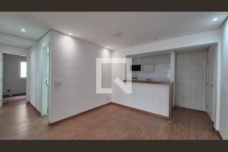 Sala de apartamento para alugar com 3 quartos, 78m² em Campestre, Santo André