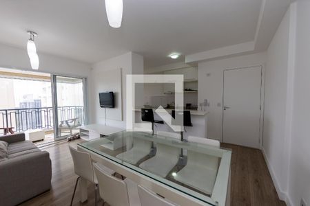 Sala_Cozinha de kitnet/studio para alugar com 1 quarto, 50m² em Alphaville Conde Ii, Barueri