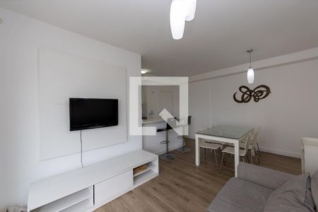 Sala_Cozinha de kitnet/studio para alugar com 1 quarto, 50m² em Alphaville Conde Ii, Barueri