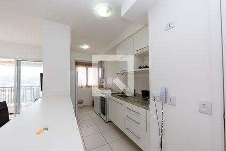 Sala_Cozinha de kitnet/studio para alugar com 1 quarto, 50m² em Alphaville Conde Ii, Barueri