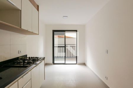 Sala / Cozinha de apartamento para alugar com 1 quarto, 30m² em Quitaúna, Osasco