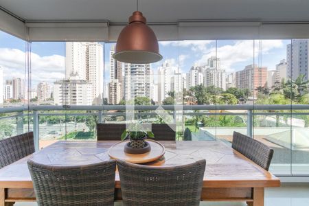 Varanda de apartamento para alugar com 1 quarto, 50m² em Campo Belo, São Paulo